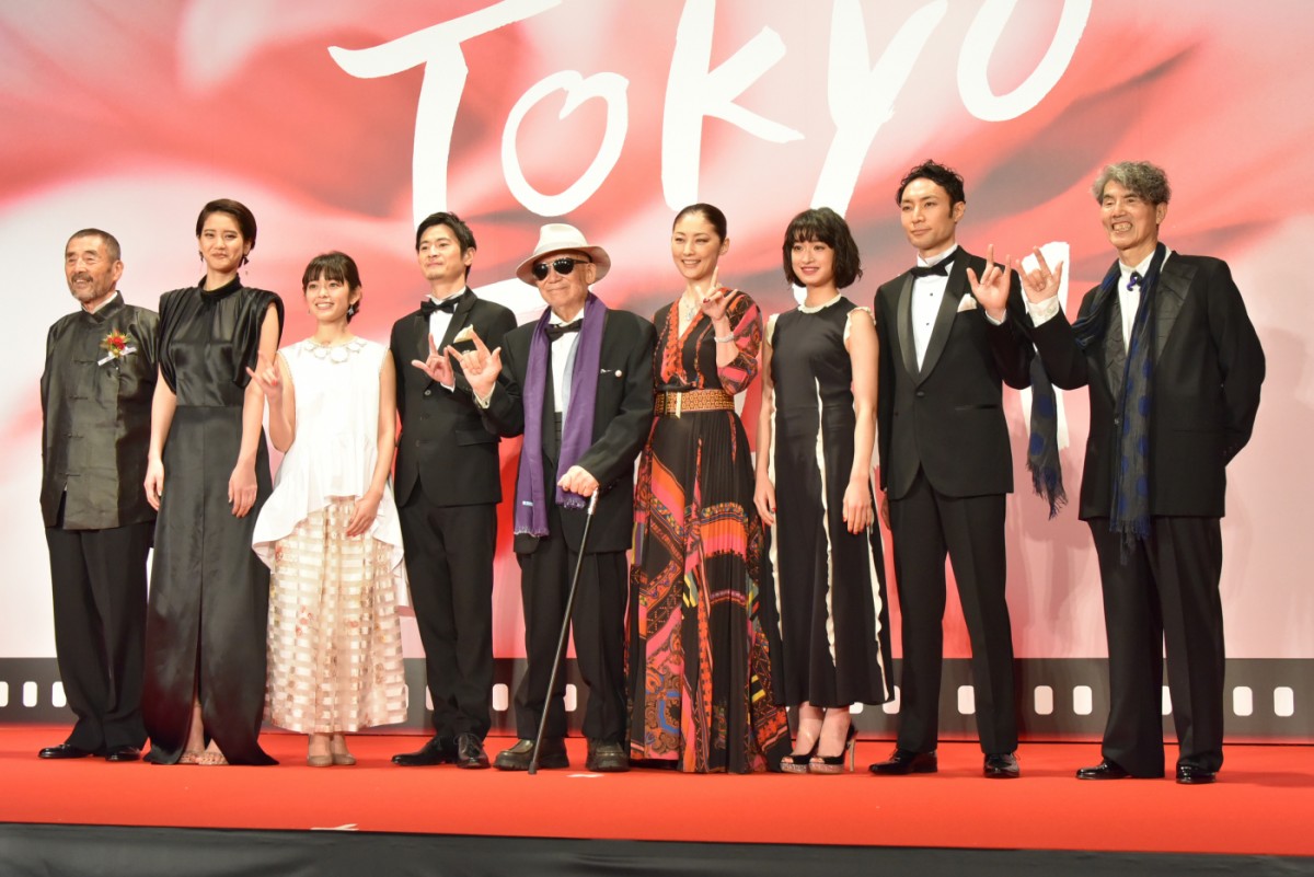 ＜TIFF2017＞大林宣彦監督、常盤貴子、門脇麦らと気丈にレッドカーペットを闊歩