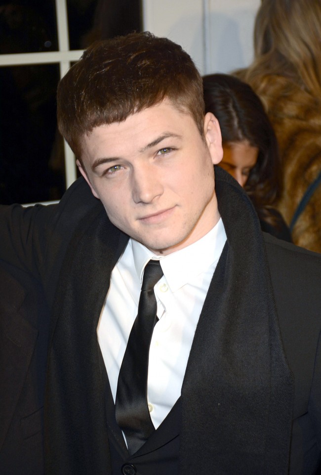 タロン・エガートン、Taron Egerton　 KINGSMAN：THE SECRET SERVICE Premiere　February 9，2015