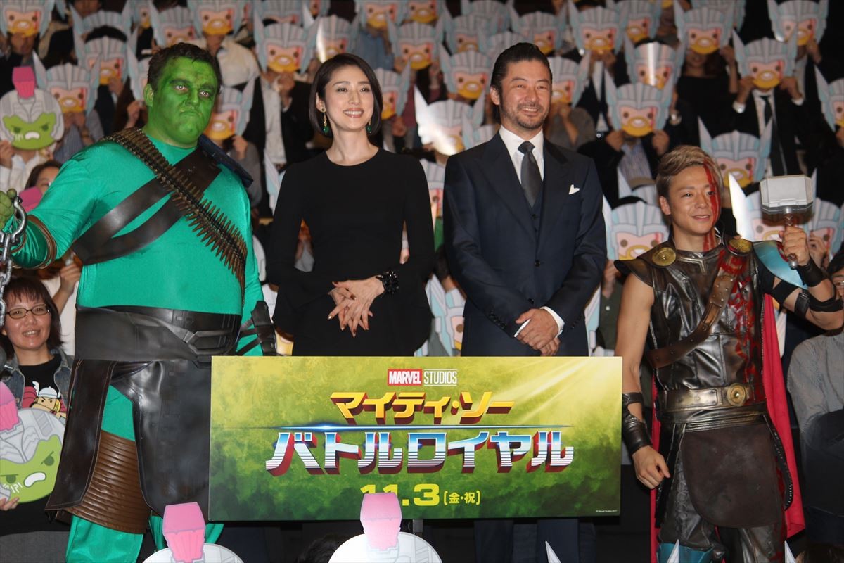 天海祐希、『マイティ・ソー』最新作のバトルシーンを絶賛「いい男がいっぱい！」