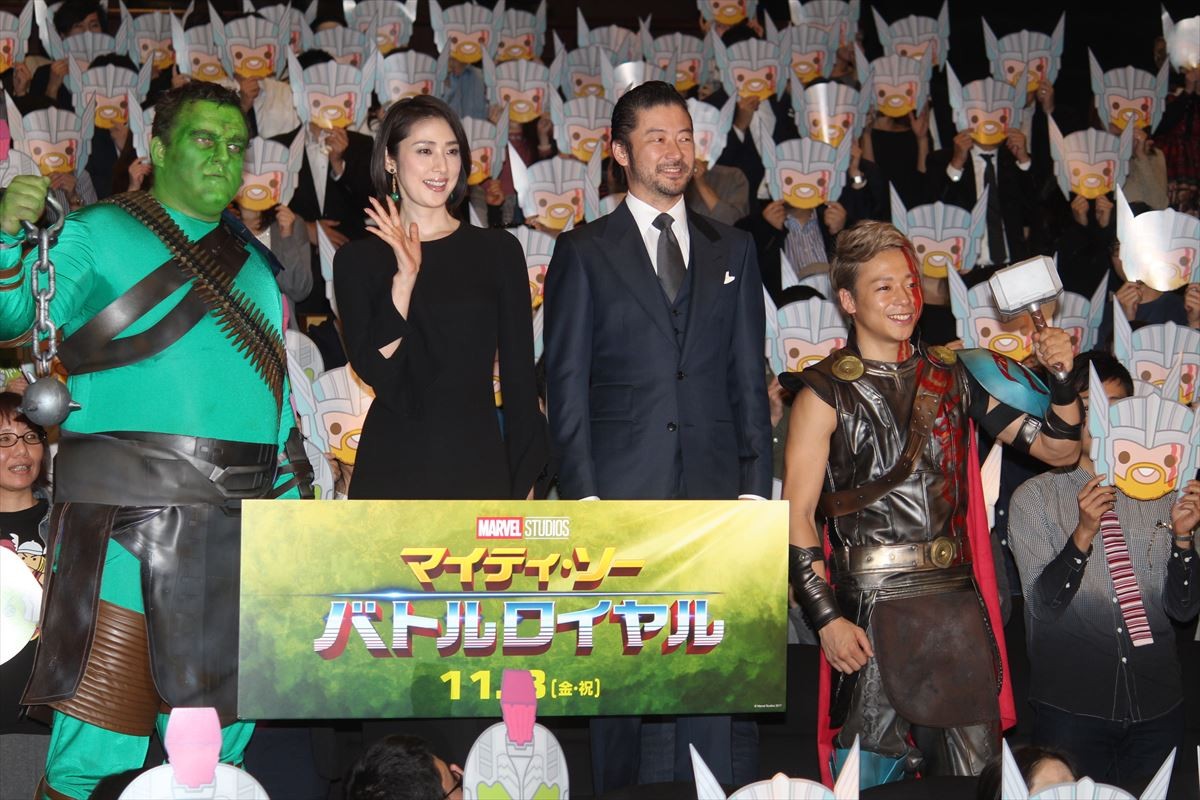 天海祐希、『マイティ・ソー』最新作のバトルシーンを絶賛「いい男がいっぱい！」