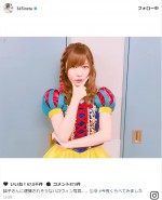 指原莉乃、ハロウィン“白雪姫コス”＆美脚披露に「泣けるくらい可愛い」と反響