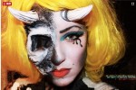 メイクアップアーティスト・ジョディが紹介するハロウィンメイク　※海外メディアMirrorOnline（Image： Monroe Misfit Makeup）