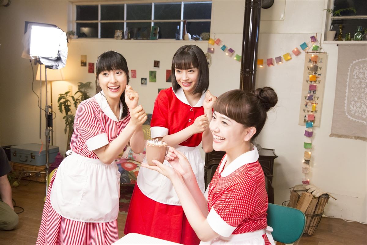 土屋太鳳はキレキレ、広瀬すず＆松井愛莉は苦戦!? 高難度ダンスに挑戦の新CM公開