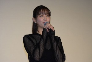 石橋杏奈、東京国際映画祭公式上映『勝手にふるえてろ』舞台挨拶に登壇