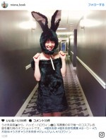 乃木坂46・堀未央奈、“ウサ耳”コスプレに反響「めちゃかわ