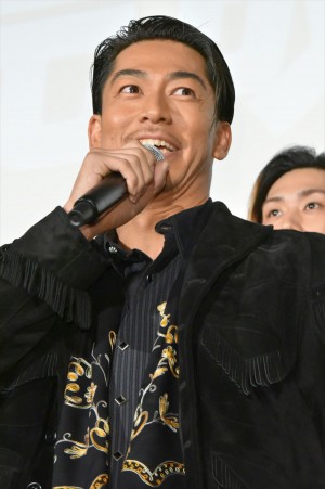 AKIRA、『HiGH＆LOW THE MOVIE 3／FINAL MISSION』第1弾完成披露イベントに登壇