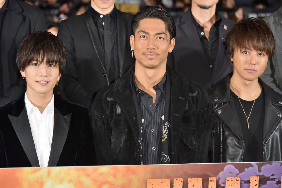 『HiGH&LOW THE MOVIE 3/FINAL MISSION』第1弾完成披露イベントにて