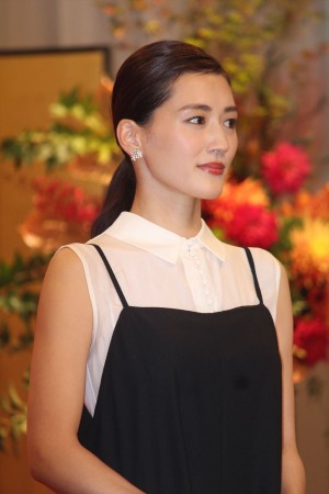 綾瀬はるか、2019年大河ドラマ『いだてん～東京オリムピック噺～』出演者発表会見に登場