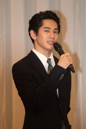 永山絢斗、2019年大河ドラマ『いだてん～東京オリムピック噺～』出演者発表会見に登場