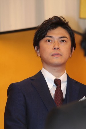 勝地涼、2019年大河ドラマ『いだてん～東京オリムピック噺～』出演者発表会見に登場