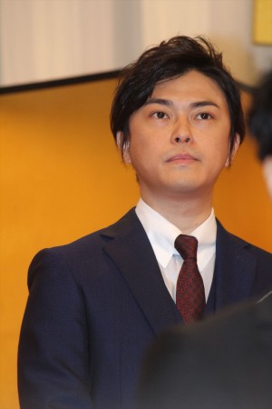 勝地涼、2019年大河ドラマ『いだてん～東京オリムピック噺～』出演者発表会見に登場