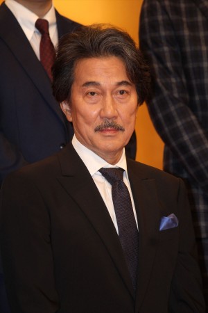 役所広司、2019年大河ドラマ『いだてん～東京オリムピック噺～』出演者発表会見に登場