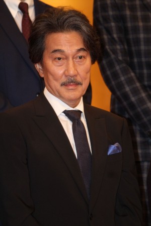 役所広司、2019年大河ドラマ『いだてん～東京オリムピック噺～』出演者発表会見に登場