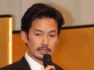 竹野内豊、2019年大河ドラマ『いだてん～東京オリムピック噺～』出演者発表会見に登場