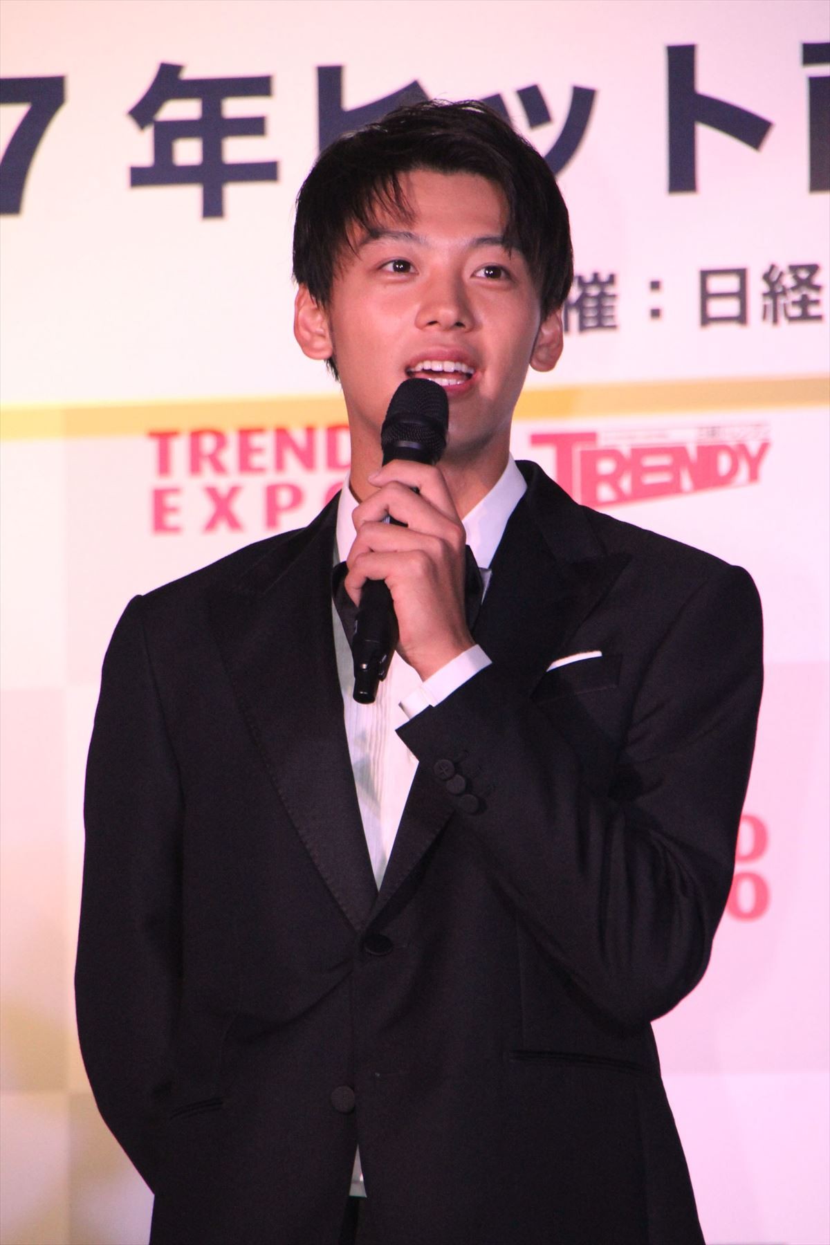 竹内涼真、“今年のヒット人”受賞  来年は「もっと高い目標設定で頑張っていきたい」