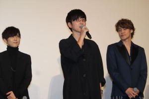 梶裕貴、櫻井孝宏、宮野真守、『GODZILLA 怪獣惑星』完成披舞台挨拶に登壇