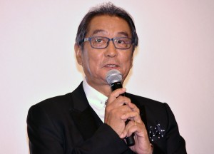 映画『ラストレシピ～麒麟の舌の記憶～』初日舞台挨拶に出席した滝田洋二郎監督
