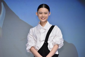 杉咲花、ソフトバンク新テレビCM発表会に登場
