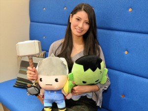 倉持明日香がマーベルの最新映画『マイティ・ソー バトルロイヤル』を鑑賞