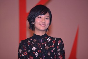木村文乃、映画『火花』完成披露試写会に登壇