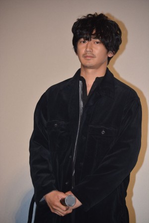 瑛太、映画『光』プレミア試写会舞台挨拶に登壇