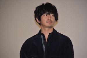 瑛太、映画『光』プレミア試写会舞台挨拶に登壇