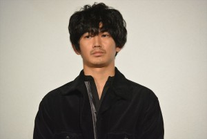 瑛太、映画『光』プレミア試写会舞台挨拶に登壇