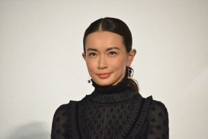 長谷川京子、映画『光』プレミア試写会舞台挨拶に登壇