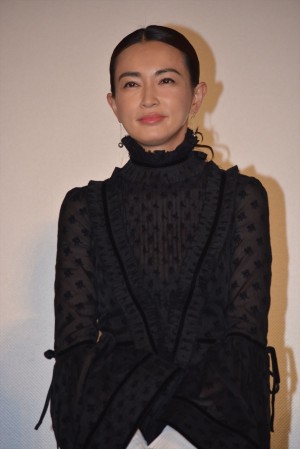 長谷川京子、映画『光』プレミア試写会舞台挨拶に登壇