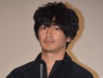 瑛太、映画『光』プレミア試写会舞台挨拶に登壇