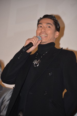 AKIRA、『HiGH＆LOW THE MOVIE 3／FINAL MISSION』初日舞台挨拶に登壇