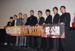 『HiGH＆LOW THE MOVIE 3／FINAL MISSION』初日舞台挨拶の様子