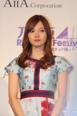 白石麻衣、『乃木坂46 リズムフェスティバル』お披露目会見に登壇