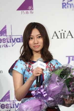 桜井玲香、『乃木坂46 リズムフェスティバル』お披露目会見に登壇