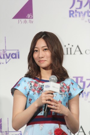 桜井玲香、『乃木坂46 リズムフェスティバル』お披露目会見に登壇