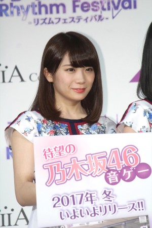 秋元真夏、『乃木坂46 リズムフェスティバル』お披露目会見に登壇