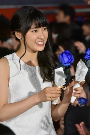 土屋太鳳、『8年越しの花嫁 奇跡の実話』完成披露試写会に登壇