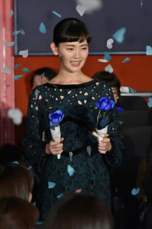 中村ゆり、『8年越しの花嫁 奇跡の実話』完成披露試写会に登壇