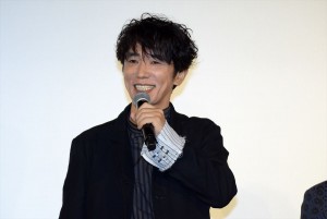 ユースケ・サンタマリア、『泥棒役者』初日舞台挨拶にて