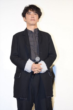 ユースケ・サンタマリア、『泥棒役者』初日舞台挨拶にて