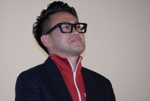 宮川大輔、『泥棒役者』初日舞台挨拶にて