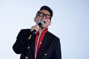 宮川大輔、『泥棒役者』初日舞台挨拶にて