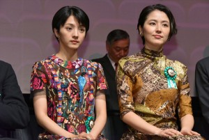 満島ひかり、長澤まさみ「第9回TAMA映画賞授賞式」にて