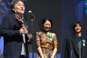 黒沢清監督、長澤まさみ、高杉真宙「第9回TAMA映画賞授賞式」にて