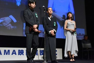 石井裕也監督、池松壮亮、石橋静河「第9回TAMA映画賞授賞式」にて