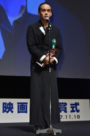 池松壮亮、「第9回TAMA映画賞授賞式」にて