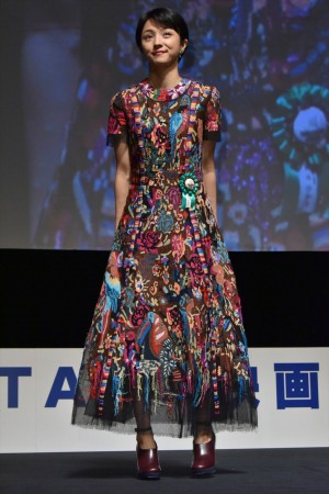 満島ひかり、「第9回TAMA映画賞授賞式」にて