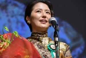 長澤まさみ、「第9回TAMA映画賞授賞式」にて