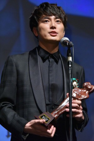 間宮祥太朗、「第9回TAMA映画賞授賞式」にて