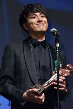 間宮祥太朗、「第9回TAMA映画賞授賞式」にて